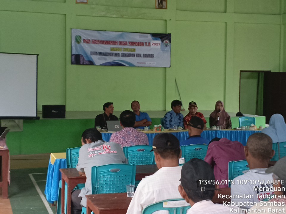 Musyawarah Desa Rembuk Stunting, forum musyawarah partisipatif untuk merumuskan, menyepakati, serta memprioritaskan program pencegahan dan penanganan stunting