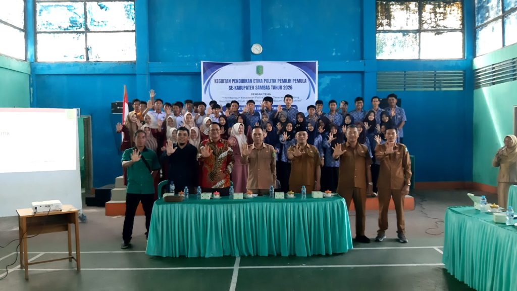 Badan Kesatuan Bangsa dan Politik Kabupaten Sambas menggelar Sosialisasi Budaya Dan Etika Politik Tahun 2026 di Kecamatan Tangaran