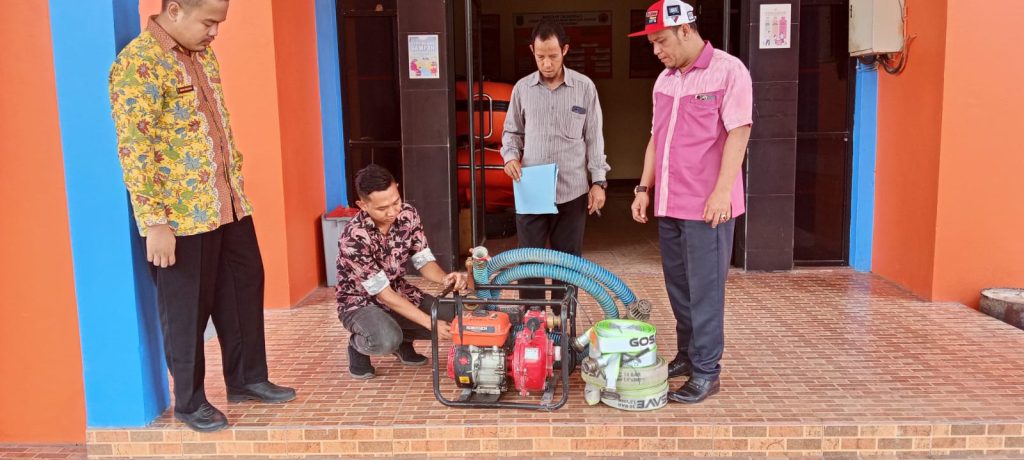 Pemerintah Kecamatan Tangaran melakukan koordinasi strategis bersama Badan Penanggulangan Bencana Daerah Kabupaten Sambas