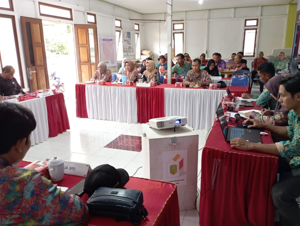 Pemerintah Desa Pancur Kecamatan Tangaran, menggelar musyawarah desa terkait penyusunan RKP Desa Tahun Anggaran 2027