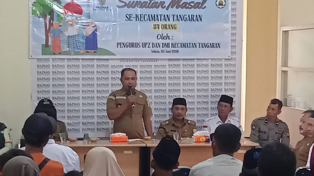 Sebanyak 35 orang anak telah mengikuti sunatan yang difasilitasi UPZ KUA Kecamatan Tangaran bekerjasama dengan DMI Kecamatan Tangaran dan Puskesmas Simpang Empat Tangaran