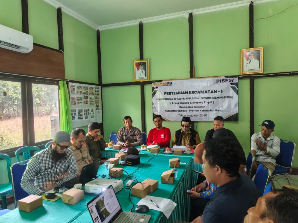 Pemerintah Kecamatan Tangaran menggelar Pertemuan Kecamatan I (PK-I) Program Pengembangan Infrastruktur Sosial Ekonomi Wilayah (PISEW)