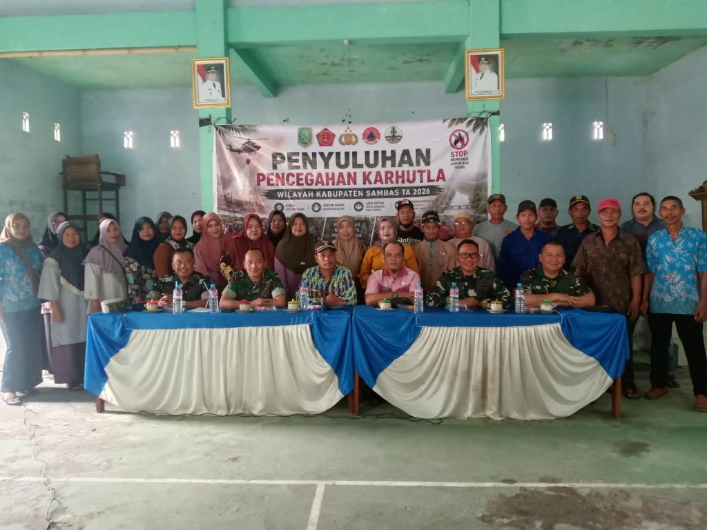 Pemerintah Kecamatan Tangaran mengapresiasi digelarnya kegiatan penyuluhan dan sosialisasi pencegahan kebakaran hutan dan lahan (karhutla)